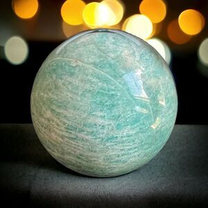 Amazonite Crystal Sphere‎ Meditation Healing Stone
